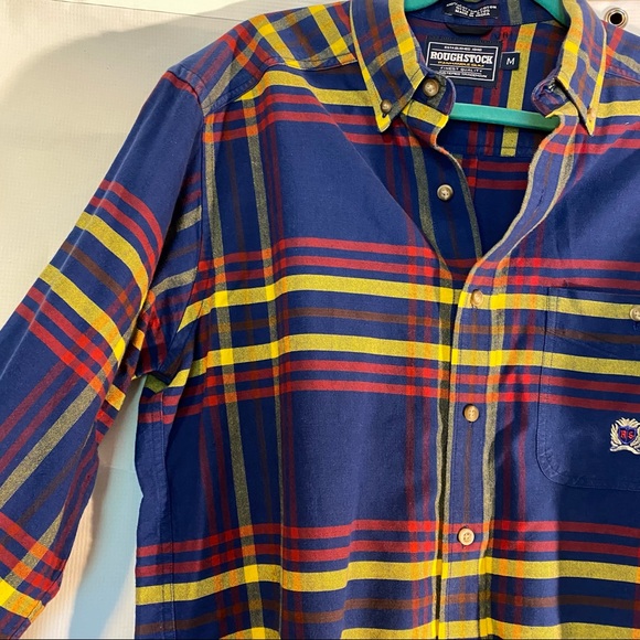 Rough stock Panhandle Slim Button Down,size Medium - Picture 3 of 7